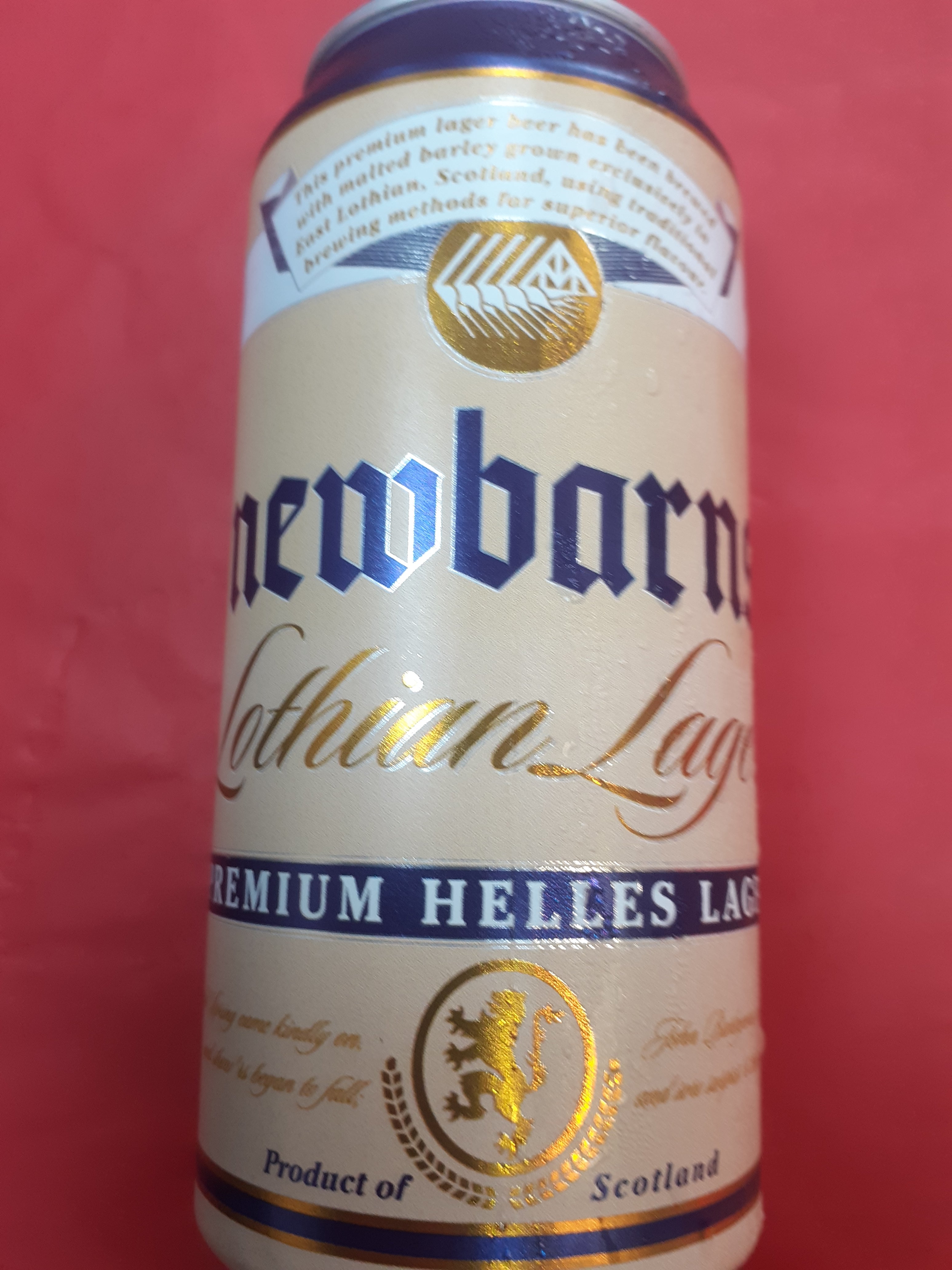 Newbarns Lothian Lager