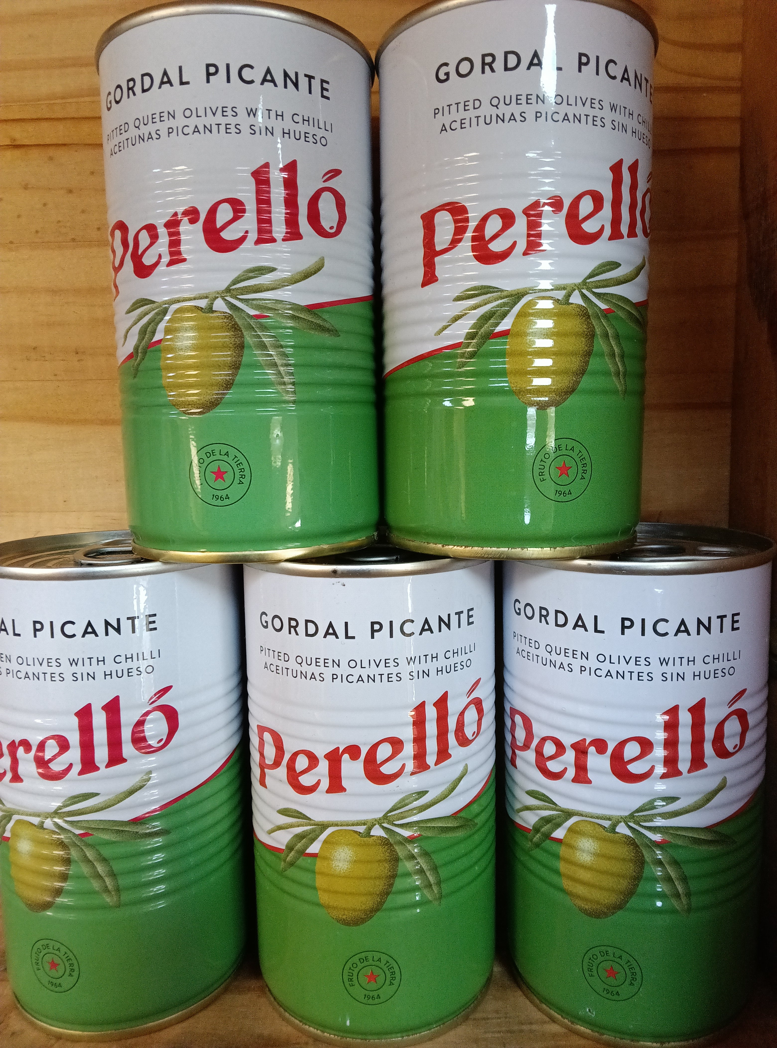 Perello Gordal Picante Olives 350g