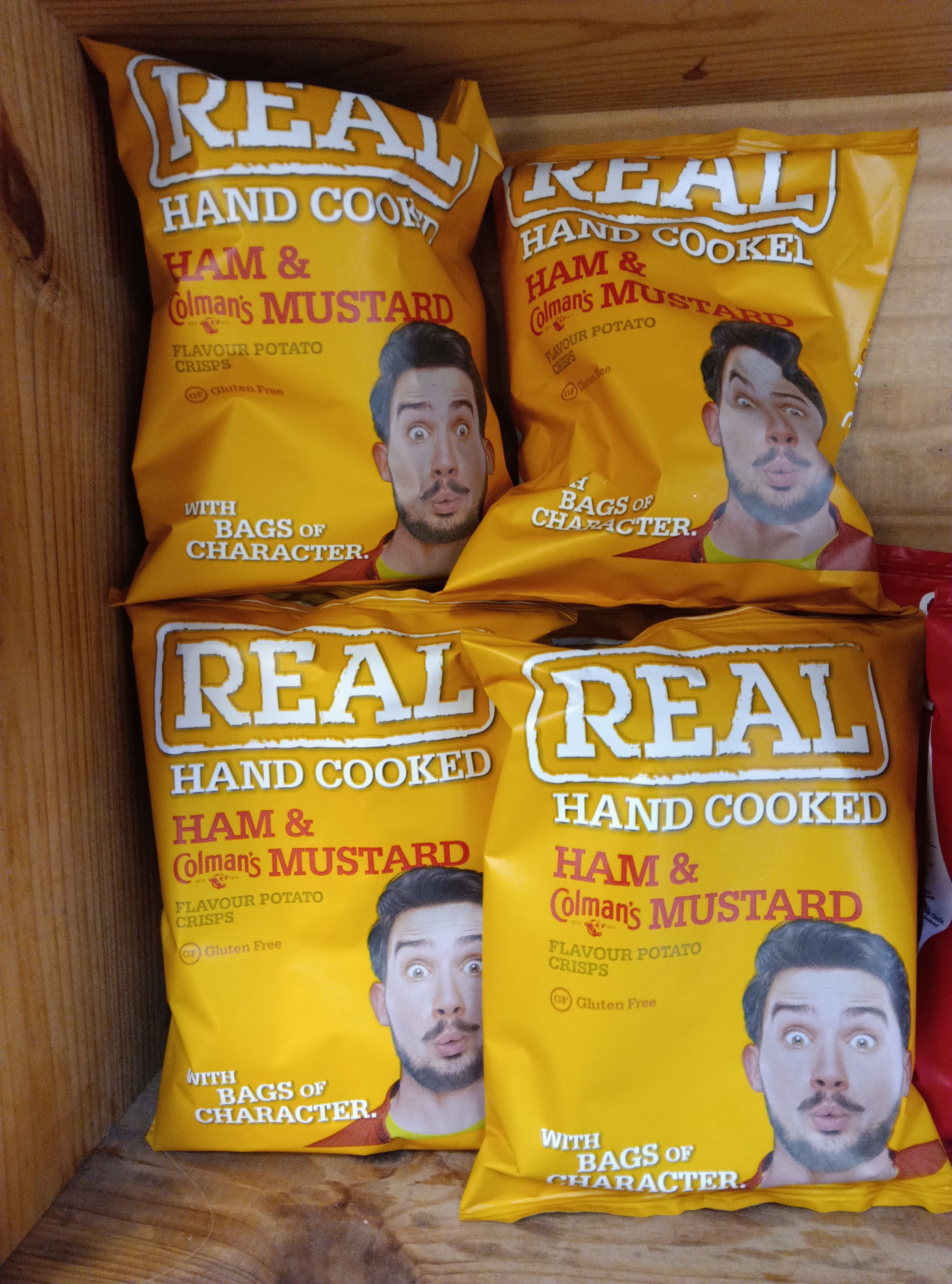 Real Hand Cooked Ham & Mustard