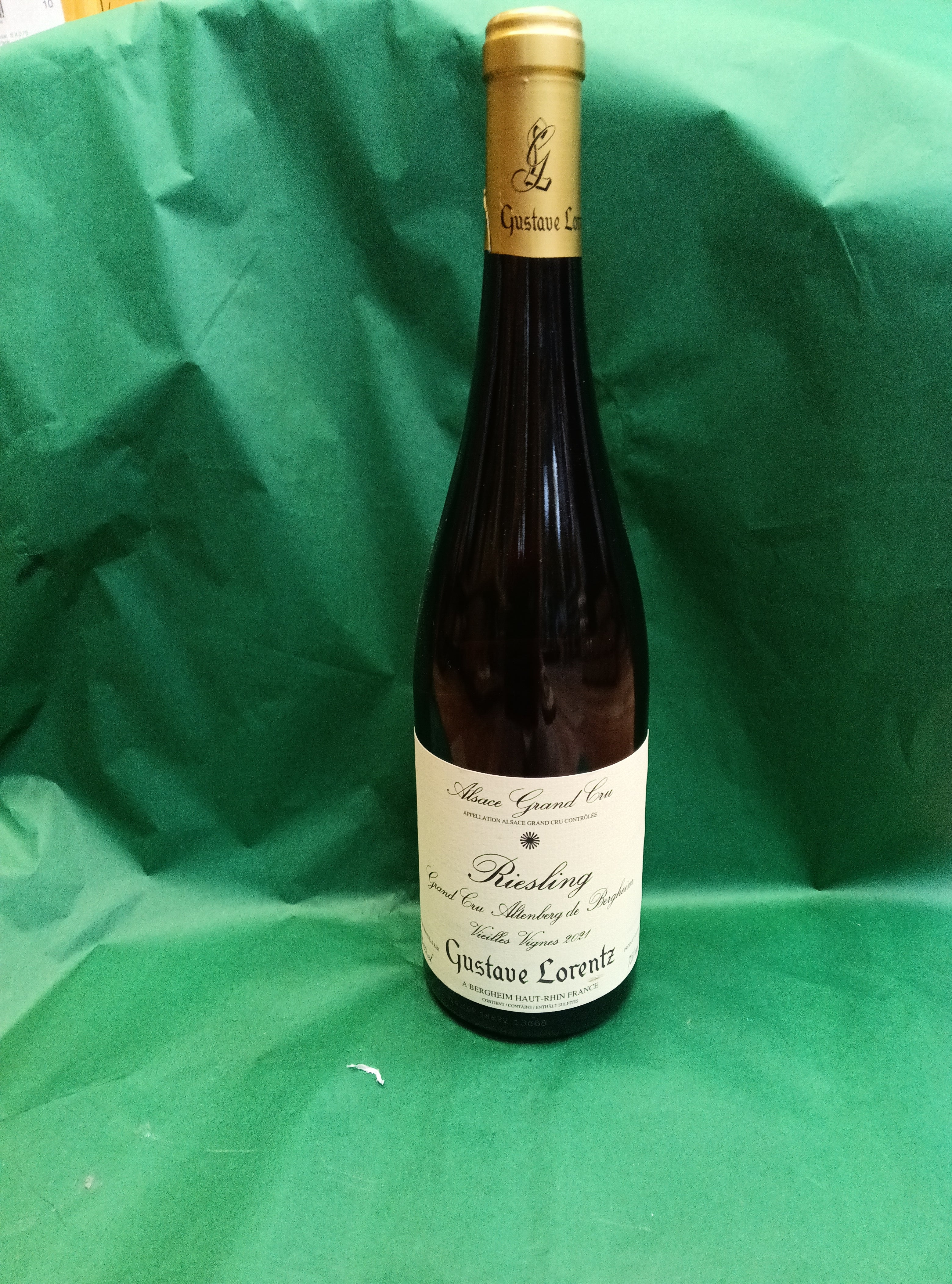 Gustave Lorentz Grand Cru Altenberg de Bergheim Vieille Vignes Riesling