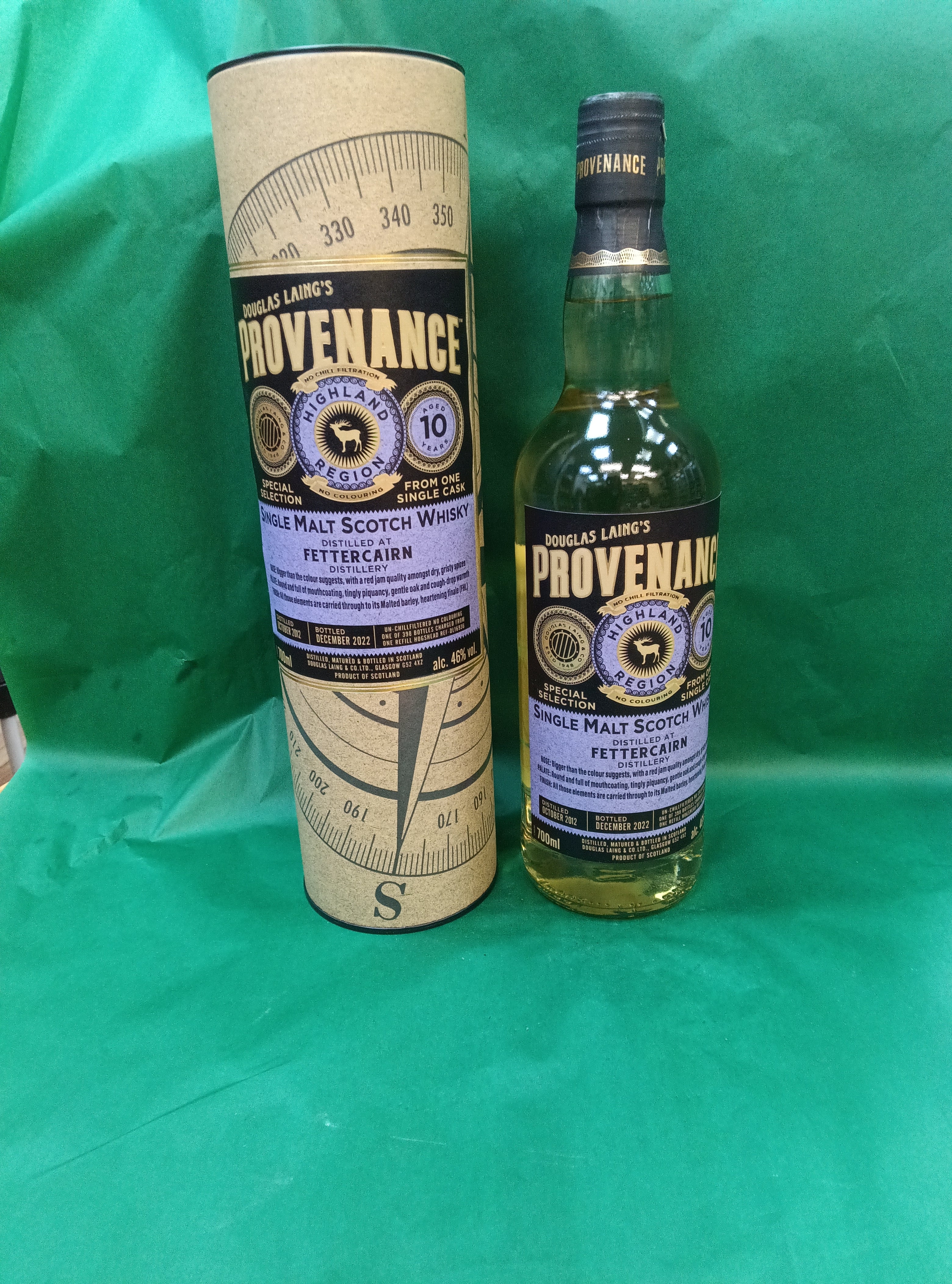 Provenance Fettercairn 10 year old