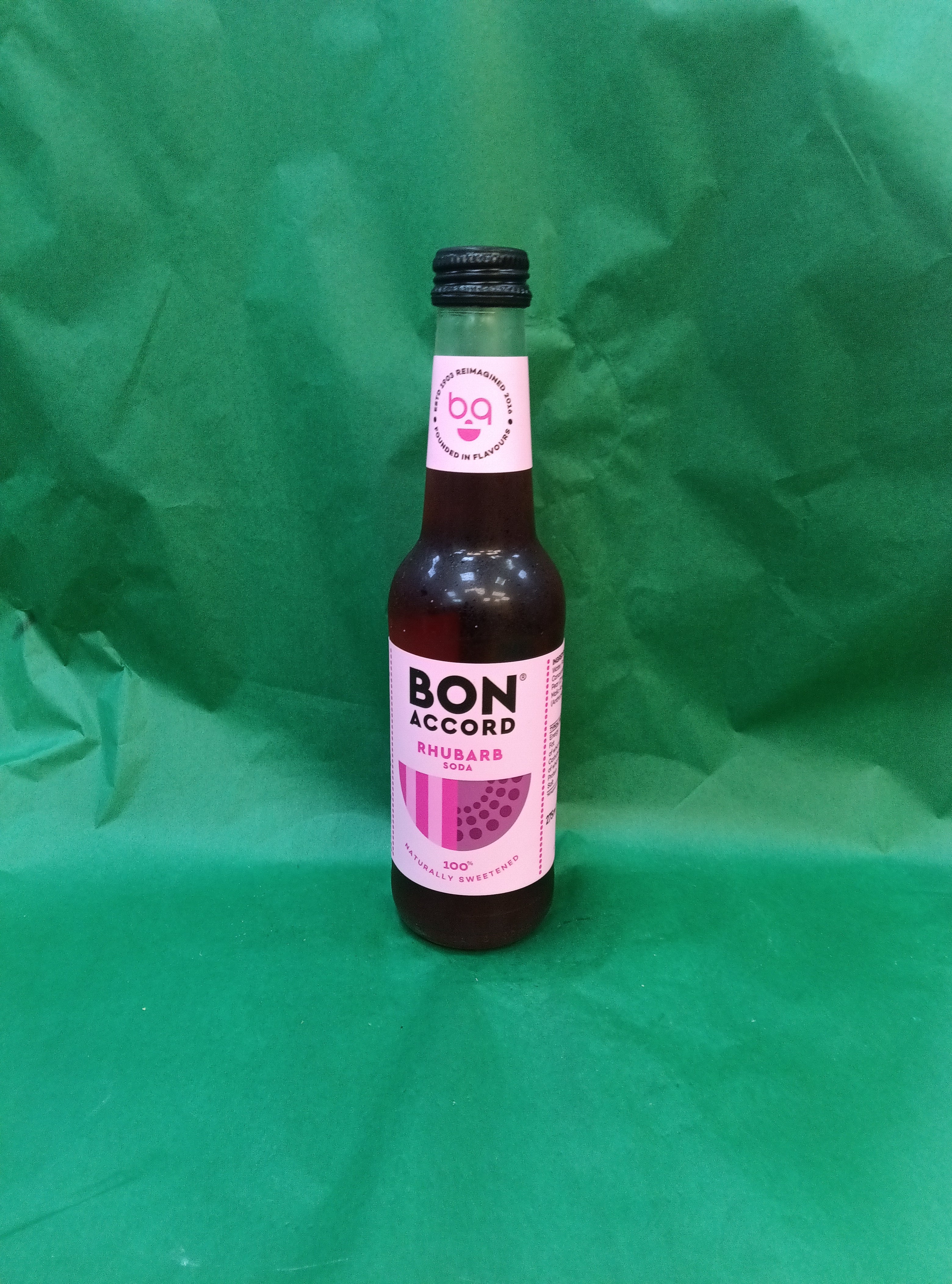 BON ACCORD RHUBARB SODA