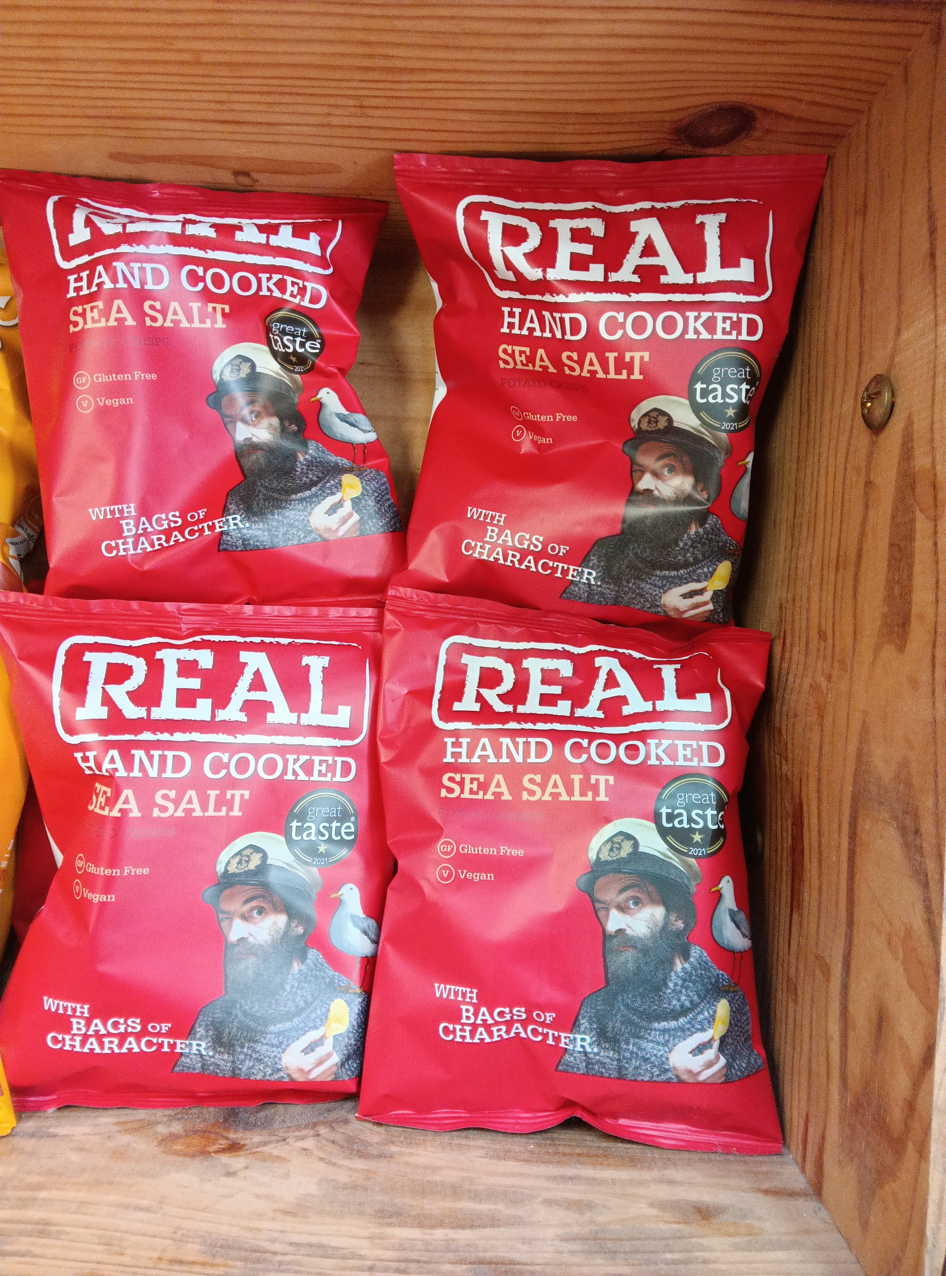 Real Hand Cooked Sea Salt